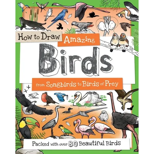 How to Draw Amazing Birds: From Songbirds to Birds of Prey - Paperback