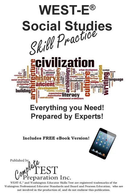 WEST-E Social Studies Skill Practice - Paperback