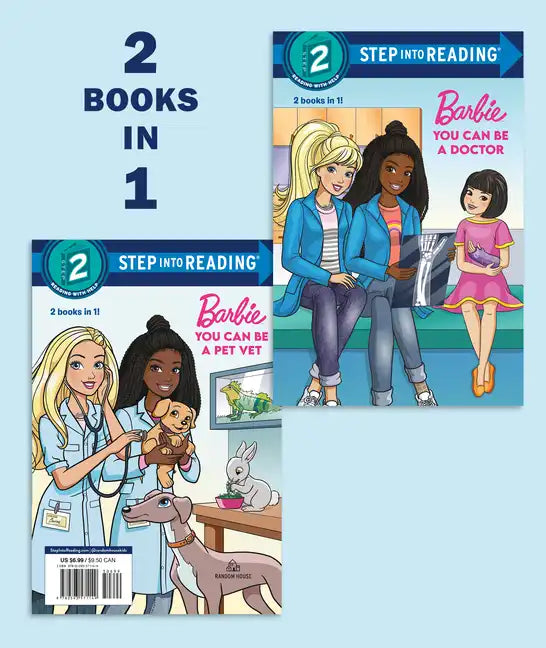 You Can Be a Doctor/You Can Be a Pet Vet (Barbie) - Paperback