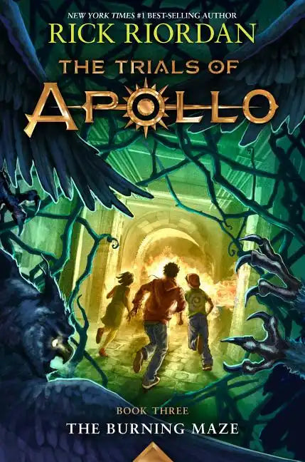 The Trials of Apollo: The Burning Maze - Library Binding