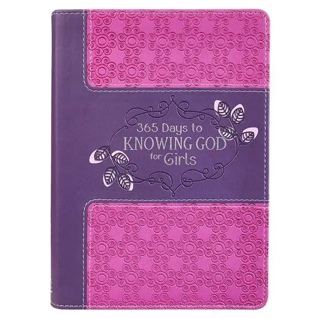 365 Days to Knowing God for Girls Devotional - Hardcover