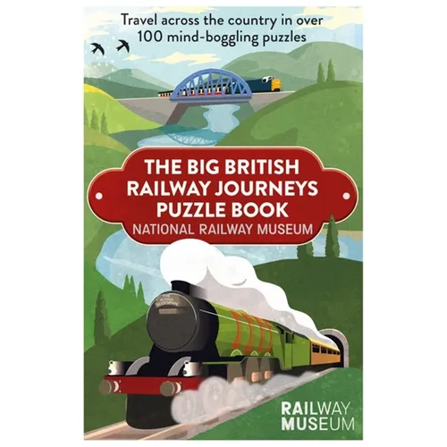 Big British Railway Journeys Puzzle Book - Paperback