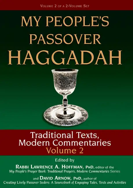My People's Passover Haggadah Vol 2: Traditional Texts, Modern Commentaries - Paperback