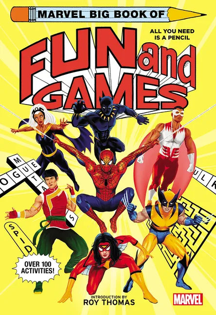 Marvel Big Book of Fun and Games - Paperback