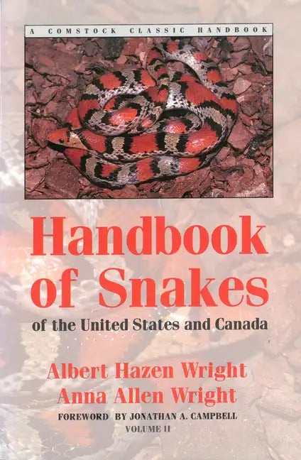 Handbook of Snakes of the United States and Canada: Two-Volume Set - Paperback