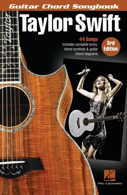 Taylor Swift - Guitar Chord Songbook - 3rd Edition: 44 Songs with Complete Lyrics, Chord Symbols & Guitar Chord Diagrams - Paperback
