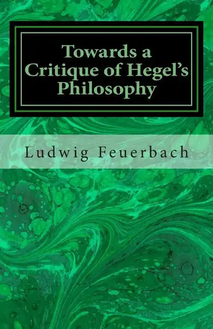 Towards a Critique of Hegel's Philosophy - Paperback