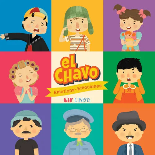 El Chavo: Emotions / Emociones - Board Book