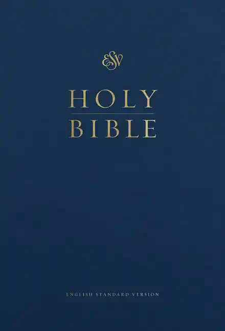 ESV Pew and Worship Bible, Large Print (Blue) - Hardcover