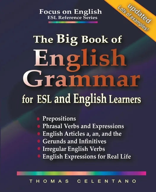 The Big Book of English Grammar for ESL and English Learners - Paperback