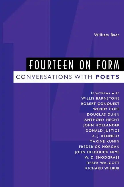 Fourteen on Form: Conversations with Poets - Paperback