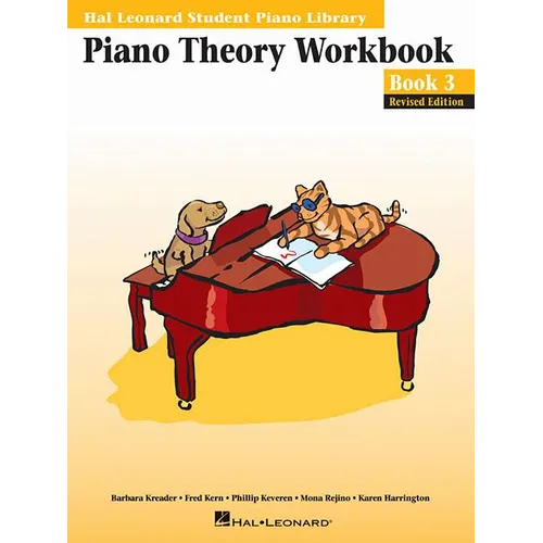 Piano Theory Workbook - Book 3 Edition: Hal Leonard Student Piano Library - Paperback