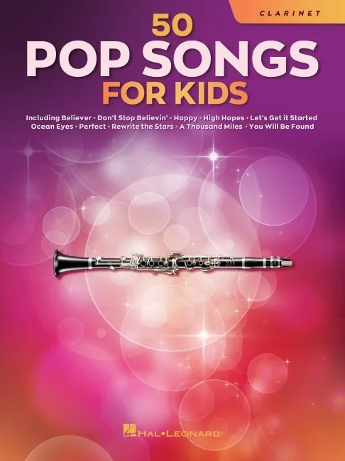 Pop Songs for Kids for Clarinet - Paperback