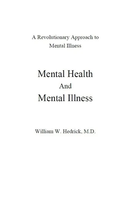Mental Health and Mental Illness - Paperback