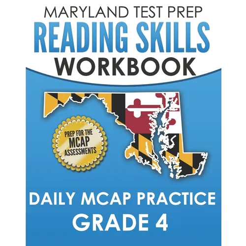 MARYLAND TEST PREP Reading Skills Workbook Daily MCAP Practice Grade 4: Preparation for the MCAP English Language Arts Assessments - Paperback