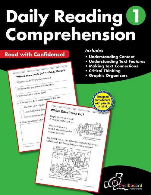 Daily Reading Comprehension Grade 1 - Paperback