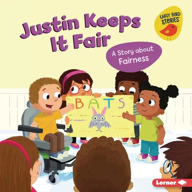 Justin Keeps It Fair: A Story about Fairness - Library Binding