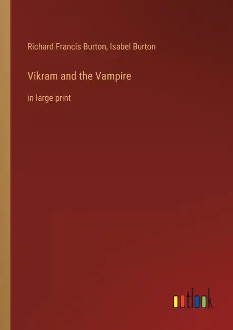 Vikram and the Vampire: in large print - Paperback