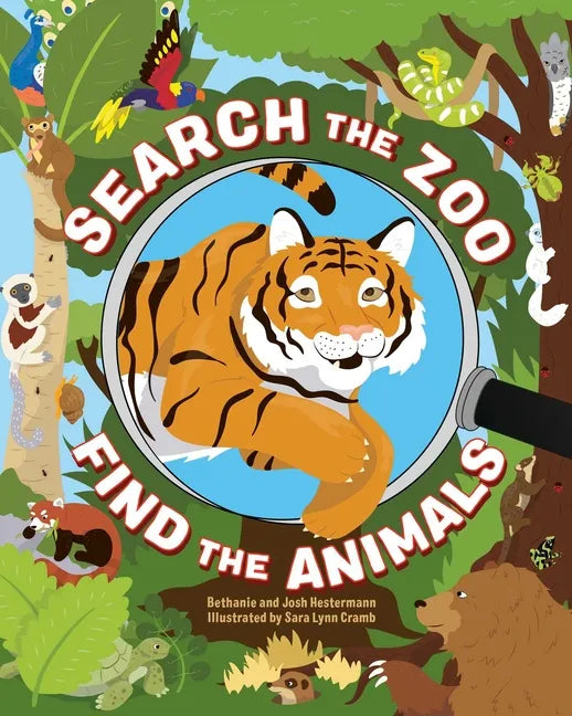 Search the Zoo, Find the Animals - Paperback