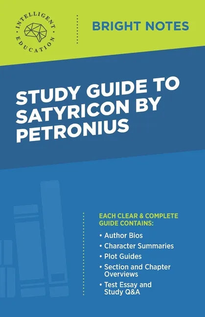 Study Guide to Satyricon by Petronius - Paperback
