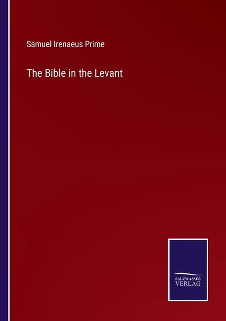 The Bible in the Levant - Paperback