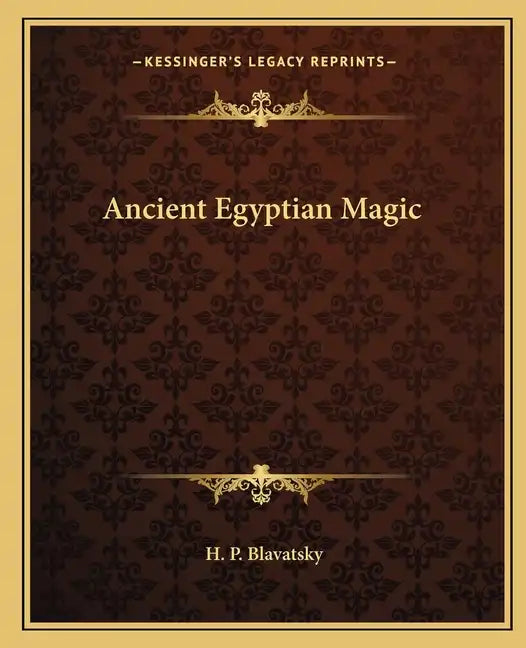 Ancient Egyptian Magic - Paperback