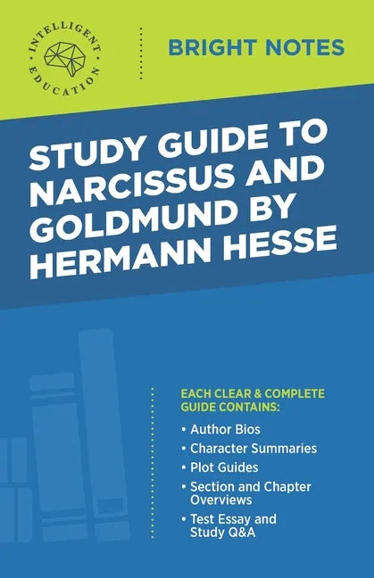 Study Guide to Narcissus and Goldmund by Hermann Hesse - Paperback
