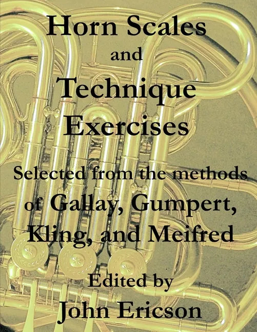 Horn Scales and Technique Exercises - Paperback