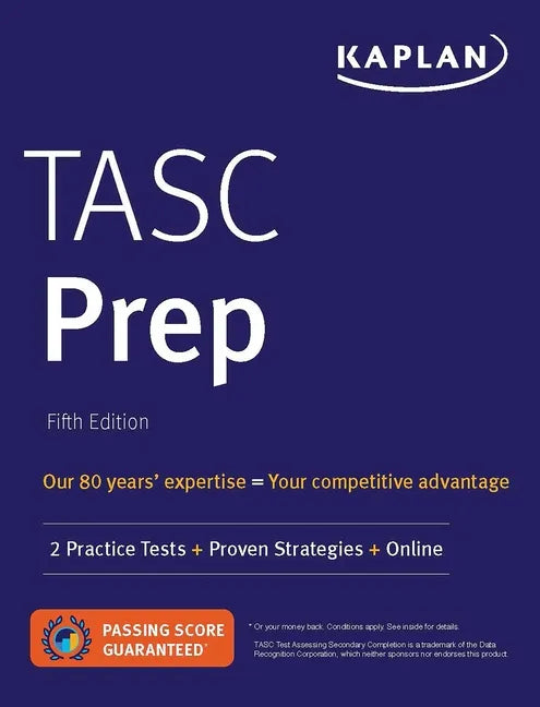 Tasc Prep: 2 Practice Tests + Proven Strategies + Online - Paperback