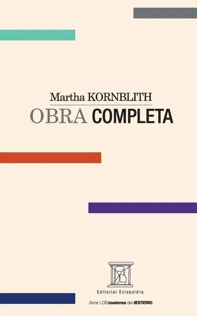 Martha KORNBLITH. OBRA COMPLETA - Paperback