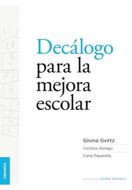 Decálogo para la mejora escolar - Paperback