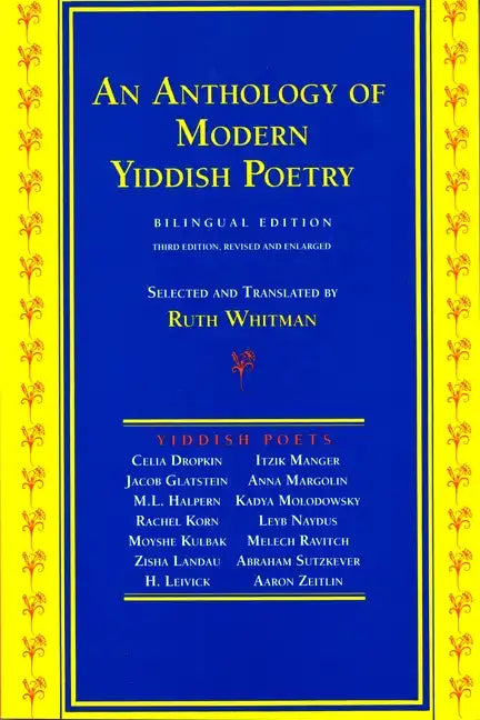 An Anthology of Modern Yiddish Poetry - Paperback