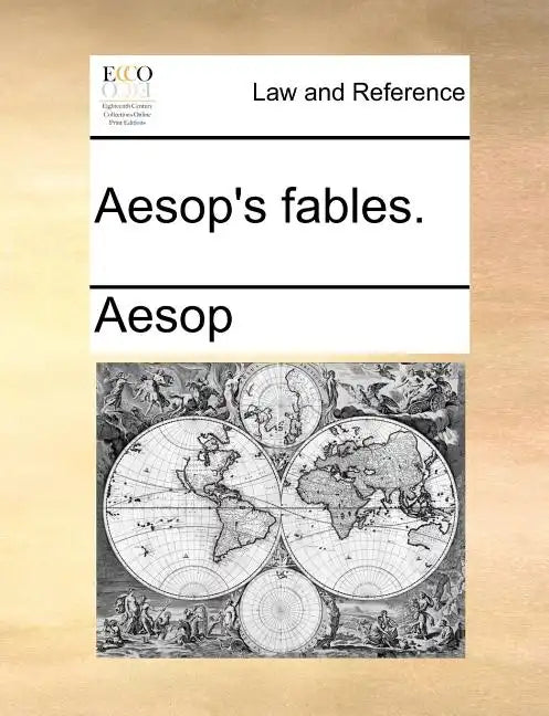 Aesop's Fables. - Paperback