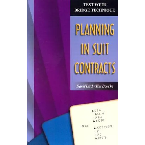 Planning in Suit Contracts - Paperback