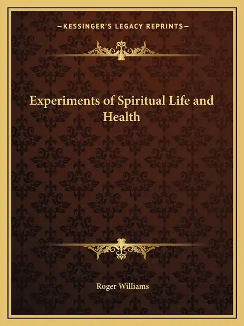 Experiments of Spiritual Life and Health - Paperback