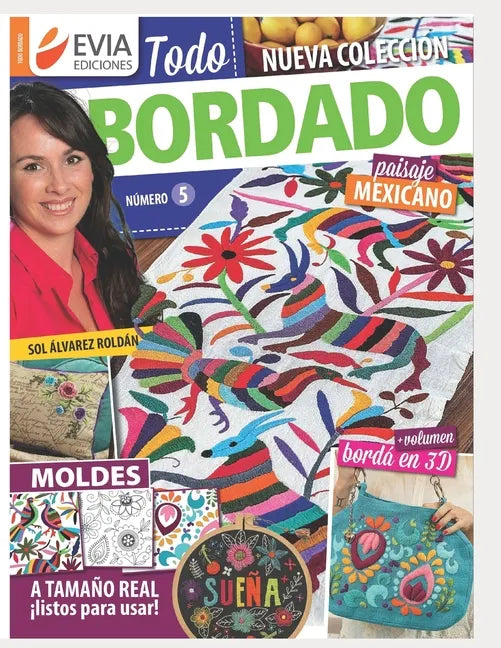 Todo Bordado 5: paisaje mexicano - Paperback