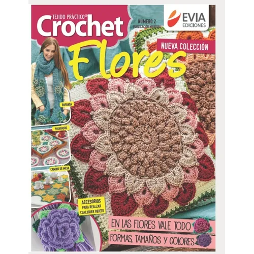 Crochet Flores 2: tejido práctico - Paperback