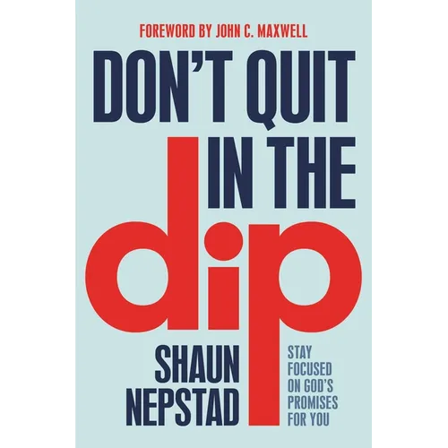 Don't Quit in the Dip: Stay Focused on God's Promises for You - Paperback