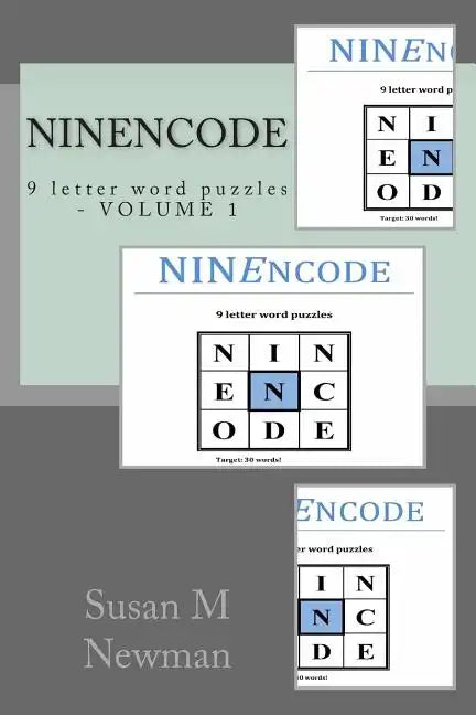 NINEncode: 9 letter word puzzles - Paperback
