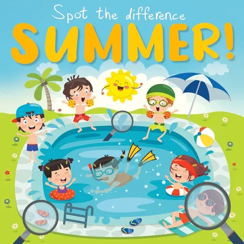 Spot the Difference - Summer Time!: A Fun Search and Solve Book For Ages 3+ - Paperback