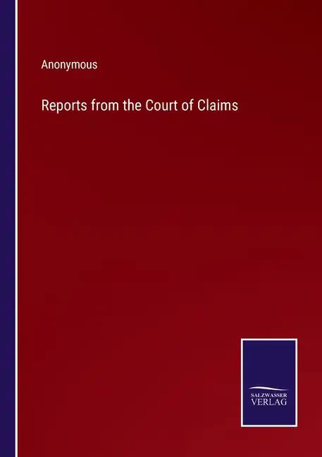 Reports from the Court of Claims - Paperback