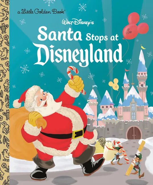 Santa Stops at Disneyland (Disney Classic) - Hardcover