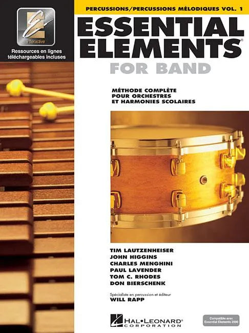 Essential Elements for Band Avec Eei - French Edition Book/Online Audio - Spiral