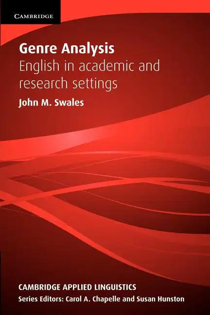 Genre Analysis: English in Academic and Research Settings - Paperback