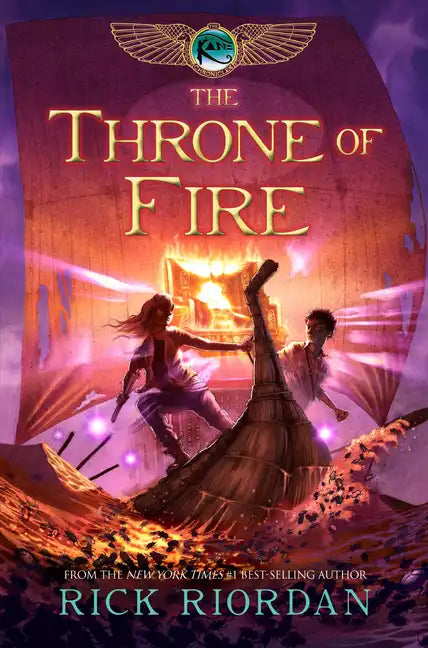 Kane Chronicles, The, Book Two: Throne of Fire, The-Kane Chronicles, The, Book Two - Hardcover