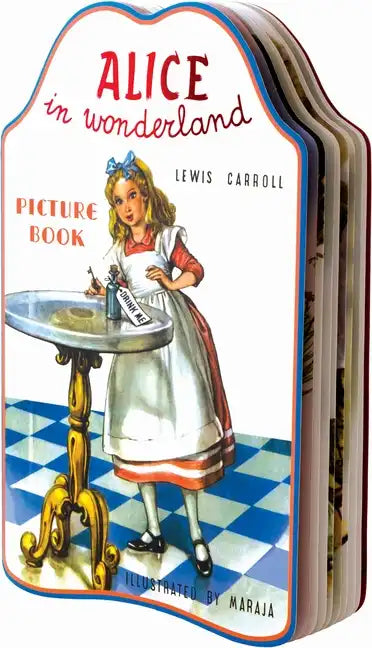 Alice in Wonderland Picture Shape Book - Paperback
