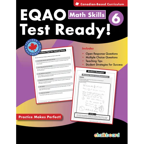 Ontario Test Ready Math Skills 6 - Paperback