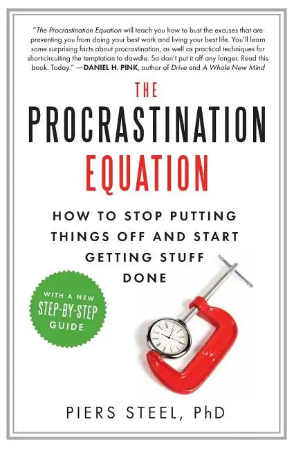 The Procrastination Equation: How to Stop Putting Things Off and Start Getting Stuff Done - Paperback