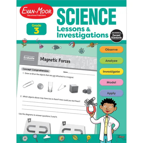 Science Lessons and Investigations, Grade 3 - Paperback
