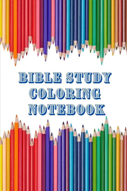 Bible Study Coloring Notebook - Paperback